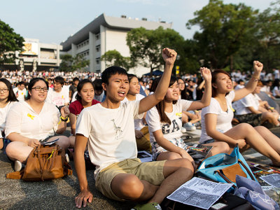 Гонконг: протест студентов организован Великобританией и США?