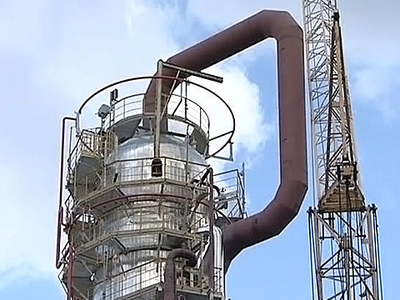 На нефтеперерабатывающем заводе в Ангарске произошел хлопок