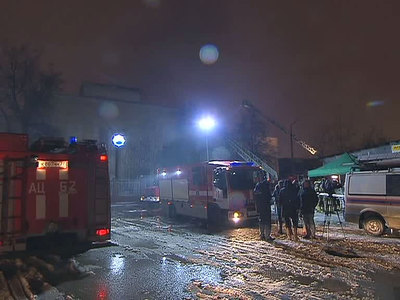 Пожар на складе в Новой Москве потушен