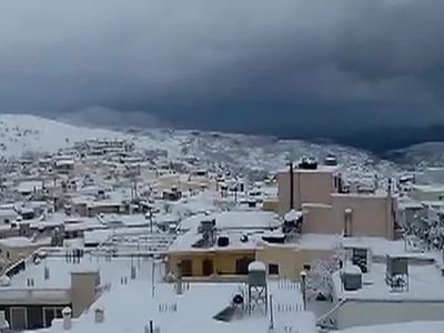 В Греции, Турции и Иордании начались аномальные холода