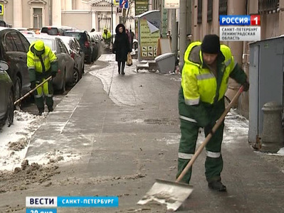 Коммунальщики Петербурга проверку снегопадом не прошли