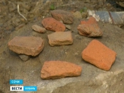 В Сочи обнаружены остатки древнего сооружения