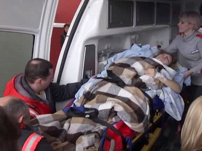 Одна из жертв украинских карателей доставлена в Ростовскую клинику