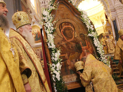 В Москве верующие смогут поклониться Смоленской иконе десять дней