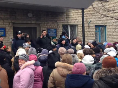 Матери украинских мужчин вышли на митинг против мобилизации