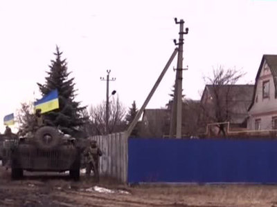 Удар силовиков лишил Луганск связи и электричества