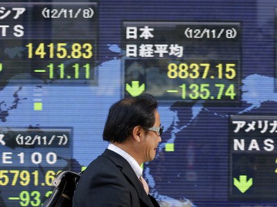 Экономика Японии вышла из спада в прошлом квартале