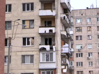 Горсовет Донецка: ночью жители слышали артиллерийские залпы