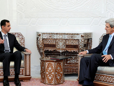 Керри признал необходимость переговоров с Асадом