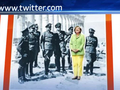 Ангела Меркель появилась на обложке Spiegel в компании нацистов