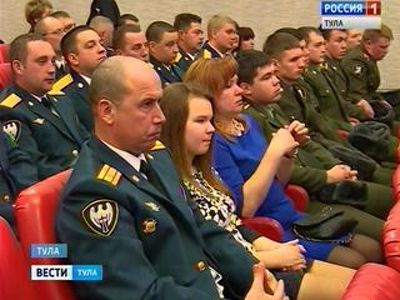 Сотрудники Внутренних войск МВД отметили профессиональный праздник