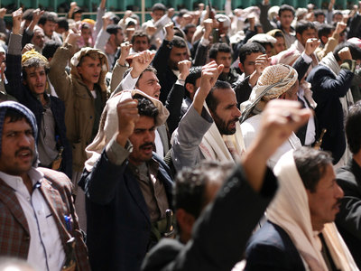 В Йемене тысячи человек протестуют против арабской интервенции