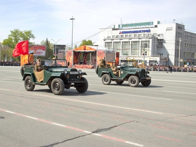 В Новосибирске на парад Победы не пустили ретротехнику
