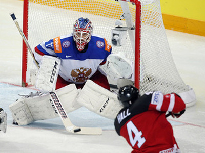 После первого периода хоккеисты России уступают канадцам