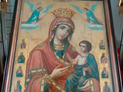В Пензу доставлена мироточивая Иверская икона Божией Матери