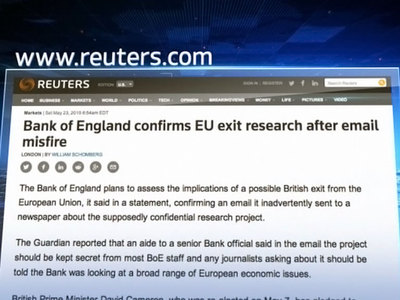 Банк Англии считает риски на случай выхода страны из ЕС