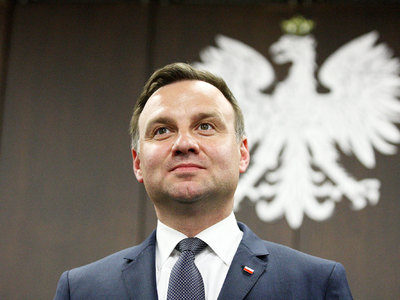 Анджей Дуда становится новым президентом Польши