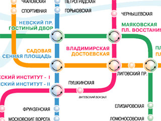 Станция метро маяковская санкт петербург схема