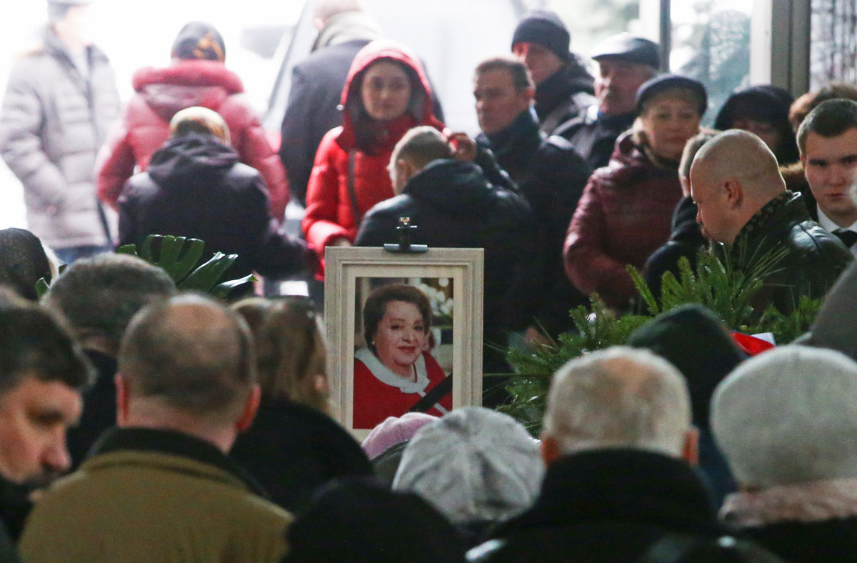Наталья Крачковская похороны прощание
