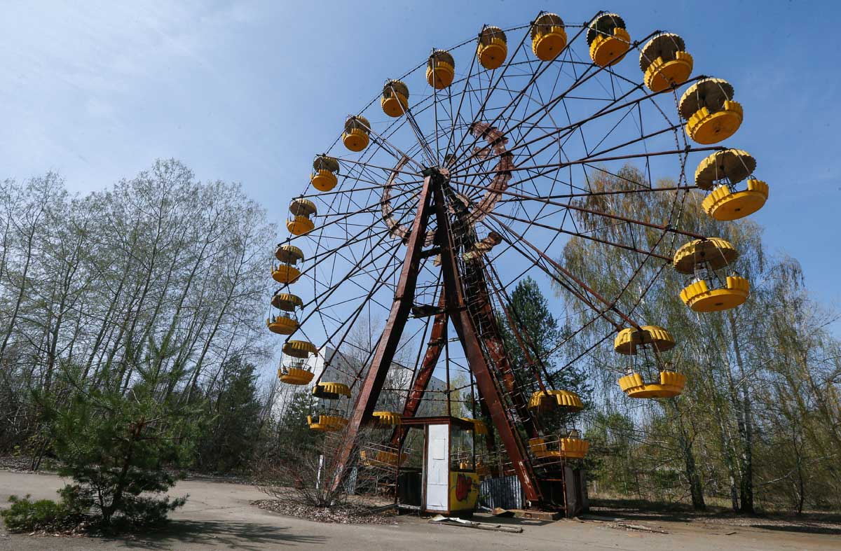 Колесо обозрения в припяти фото