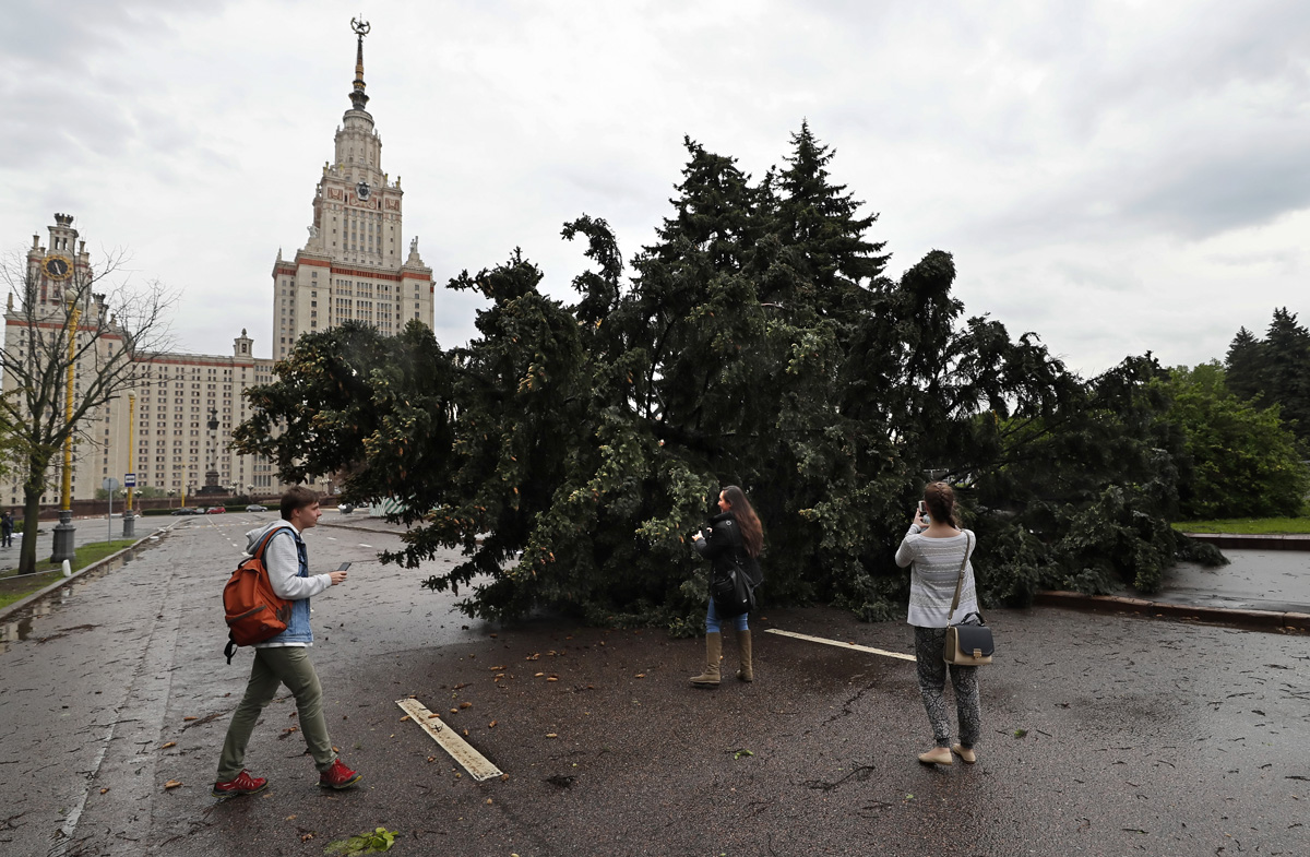 ураган в москве в 2017 году