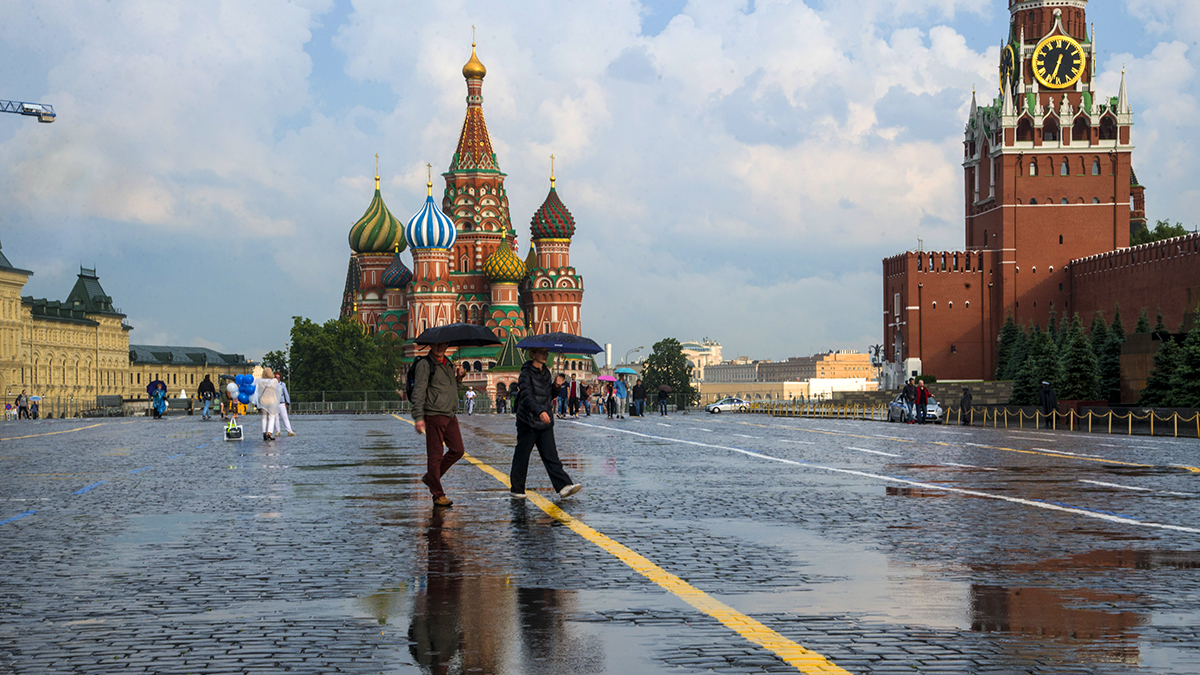 Дождь в москве картинки красивые